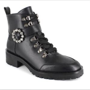 NWOT Women's  Nanette Lepore Jewel Detail Irina Booties - Sz 8